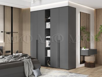 Шкаф Норд+ пенал открытый (Миф) в Полевском - polevskoj.mebel-e96.ru