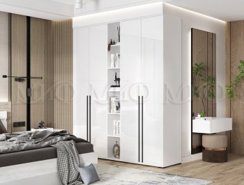 Шкаф Норд+ пенал открытый (Миф) в Полевском - polevskoj.mebel-e96.ru | фото