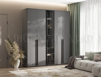 Шкаф Норд+ пенал со стеклом (Миф) в Полевском - polevskoj.mebel-e96.ru