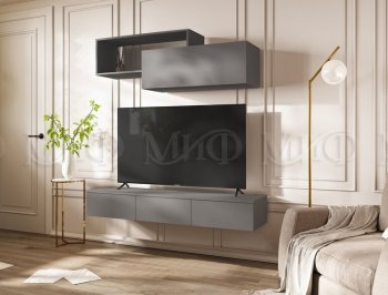 Стенка Норд-2 графит (Миф) в Полевском - polevskoj.mebel-e96.ru