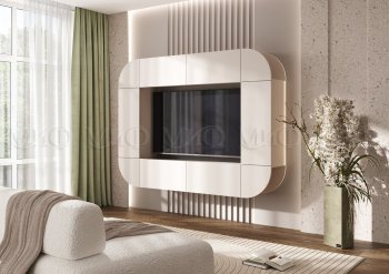 Стенка Норд (Зона ТВ), кашемир (Миф) в Полевском - polevskoj.mebel-e96.ru