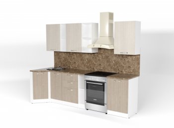Кухонный гарнитур Ольга прайм 4 900х2000 мм (Герда) в Полевском - polevskoj.mebel-e96.ru