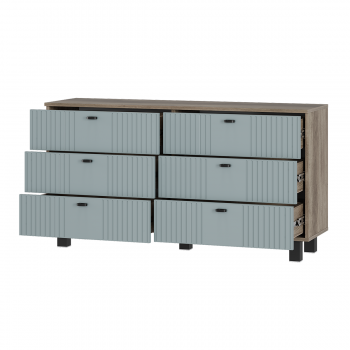 Комод Олива КМ-04 шарли бриз (БТС) в Полевском - polevskoj.mebel-e96.ru