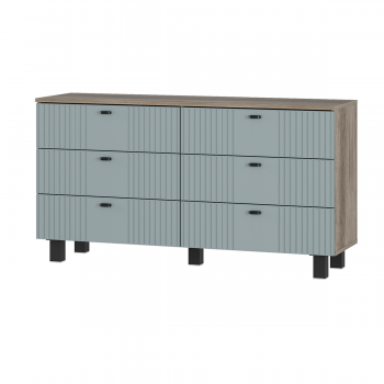 Комод Олива КМ-04 шарли бриз (БТС) в Полевском - polevskoj.mebel-e96.ru