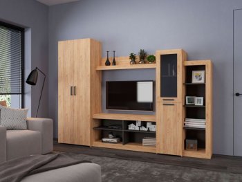 Стенка OSKAR4 (Генезис) в Полевском - polevskoj.mebel-e96.ru