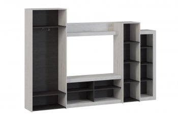 Стенка OSKAR4 сосна белая (Генезис) в Полевском - polevskoj.mebel-e96.ru