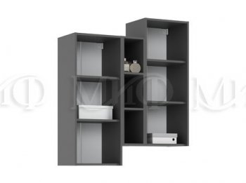 Стенка Оскар графит (Миф) в Полевском - polevskoj.mebel-e96.ru