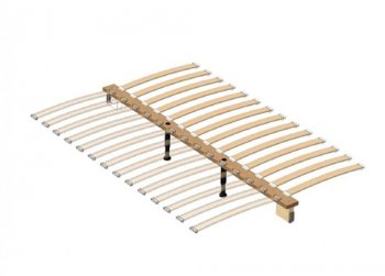 Кровать из массива Грация-3 сапфировый (БМ) в Полевском - polevskoj.mebel-e96.ru