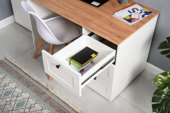 Набор детской мебели Остин белый, модульный (Моби) в Полевском - polevskoj.mebel-e96.ru