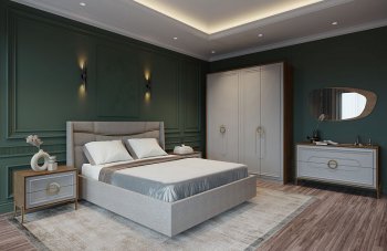 Спальный гарнитур Палермо модульный (СБК) в Полевском - polevskoj.mebel-e96.ru