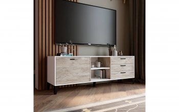 Тумба ТВ Парус-9 (Текс) в Полевском - polevskoj.mebel-e96.ru