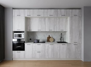 Кухонный гарнитур Пайн 3400 мм (Санвут) в Полевском - polevskoj.mebel-e96.ru