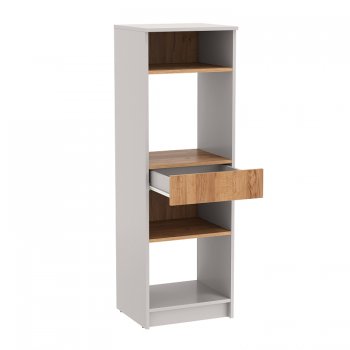 Стеллаж 89.20 Прайм (низкий с ящиком) (Олмеко) в Полевском - polevskoj.mebel-e96.ru