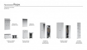 Прихожая Йорк (модульная) (Имп) в Полевском - polevskoj.mebel-e96.ru