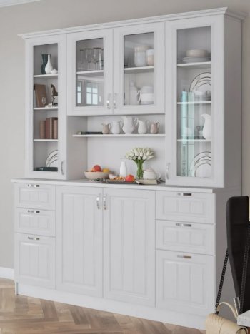 Буфет Прованс-016 (Текс) в Полевском - polevskoj.mebel-e96.ru