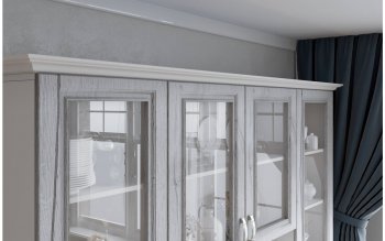 Буфет Прованс-016 (Текс) в Полевском - polevskoj.mebel-e96.ru