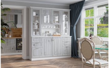 Буфет Прованс-016 (Текс) в Полевском - polevskoj.mebel-e96.ru
