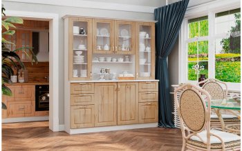 Буфет Прованс-016 (Текс) в Полевском - polevskoj.mebel-e96.ru