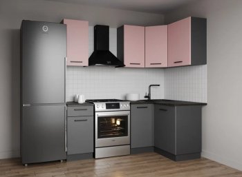 Кухонный гарнитур угловой Роза 2000*1200 мм (Sanvut) в Полевском - polevskoj.mebel-e96.ru