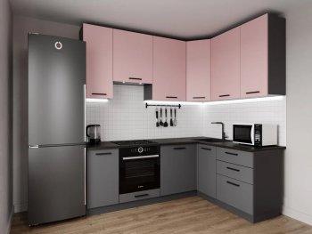 Угловой кухонный гарнитур Роза 2200*1600 мм Sanvut в Полевском - polevskoj.mebel-e96.ru