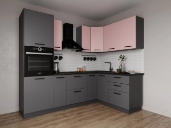 Угловой кухонный гарнитур Роза 2400*1600 мм Sanvut в Полевском - polevskoj.mebel-e96.ru