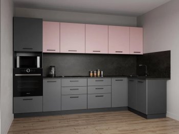 Угловой кухонный гарнитур Роза 3200*1400 мм (Санвут) в Полевском - polevskoj.mebel-e96.ru