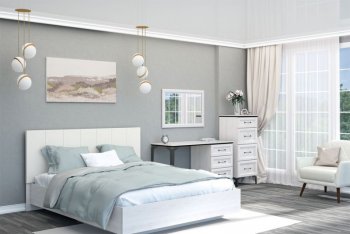 Спальный гарнитур Шарм модульный Ясень (Диал) в Полевском - polevskoj.mebel-e96.ru