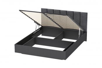 Кровать с подъемным механизмом Шарм (арт.031М1) Антрацит (Диал) в Полевском - polevskoj.mebel-e96.ru