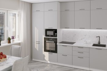 Кухонный гарнитур Шелли макси 3000 мм (Герда) в Полевском - polevskoj.mebel-e96.ru