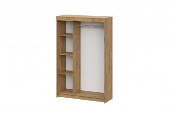 Шкаф-купе ШКП-7 1300 мм ясень анкор (СВ) в Полевском - polevskoj.mebel-e96.ru