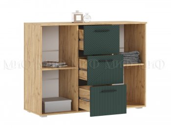 Комод Сильвия, крафт/грин (Миф) в Полевском - polevskoj.mebel-e96.ru