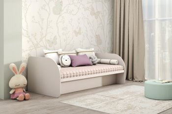 Кровать с подъемным механизмом Сказка, кашемир (Зарон) в Полевском - polevskoj.mebel-e96.ru