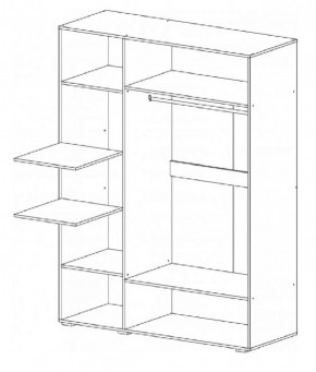 Спальный гарнитур Ненси модульный (Гор) в Полевском - polevskoj.mebel-e96.ru