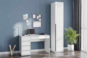 Стол компьютерный №13+пенал ШК-5 (СВ) в Полевском - polevskoj.mebel-e96.ru