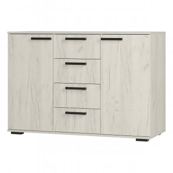 Комод Стандарт №2 NEW крафт белый  (БТС) в Полевском - polevskoj.mebel-e96.ru