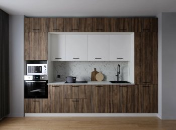 Кухонный гарнитур Старое дерево 3400 мм МДФ (Санвут) в Полевском - polevskoj.mebel-e96.ru