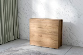 Стол-книжка ЛДСП Дуб крафт золотой (Диал) в Полевском - polevskoj.mebel-e96.ru