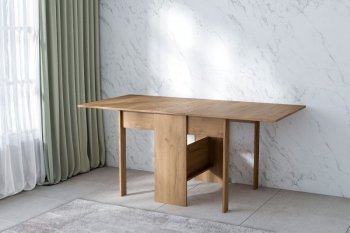 Стол-книжка ЛДСП Дуб крафт золотой (Диал) в Полевском - polevskoj.mebel-e96.ru