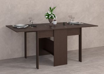 Стол-книжка ЛДСП Венге (Диал) в Полевском - polevskoj.mebel-e96.ru