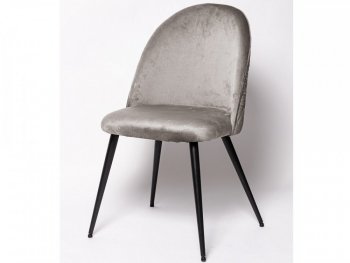 Стул С 820 серый вельвет (ЦМ) в Полевском - polevskoj.mebel-e96.ru