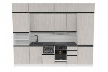 Кухонный гарнитур Сюита люкс 3000 мм (Герда) в Полевском - polevskoj.mebel-e96.ru