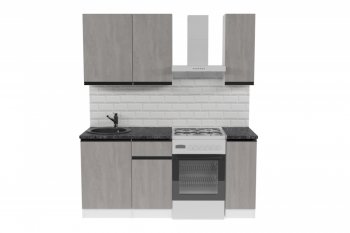 Кухонный гарнитур Сюита лайт 1200 мм (Герда) в Полевском - polevskoj.mebel-e96.ru
