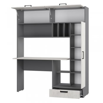 Стол компьютерный Техно графит/крафт  (БТС) в Полевском - polevskoj.mebel-e96.ru