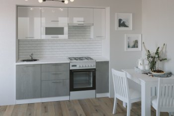 Кухонный гарнитур Терция ультра 2000 мм (Герда) в Полевском - polevskoj.mebel-e96.ru