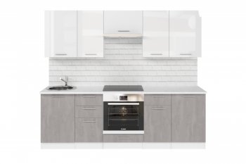 Кухонный гарнитур Терция базис 2400 мм (Герда) в Полевском - polevskoj.mebel-e96.ru
