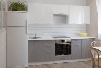 Кухонный гарнитур Терция базис 2400 мм (Герда) в Полевском - polevskoj.mebel-e96.ru