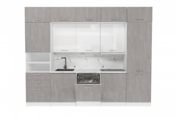 Кухонный гарнитур Терция экстра 5 3000 мм (Герда) в Полевском - polevskoj.mebel-e96.ru