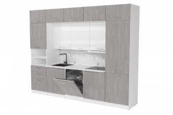 Кухонный гарнитур Терция экстра 5 3000 мм (Герда) в Полевском - polevskoj.mebel-e96.ru