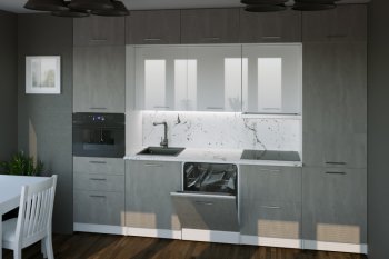 Кухонный гарнитур Терция экстра 5 3000 мм (Герда) в Полевском - polevskoj.mebel-e96.ru