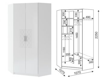 Набор подростковой мебели Тиффани модульный (Риннер) в Полевском - polevskoj.mebel-e96.ru